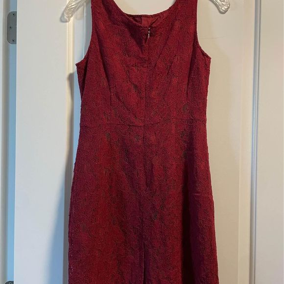 Banana Republic Women's Maxi Dress Size 4 Red - Picture 3 of 10